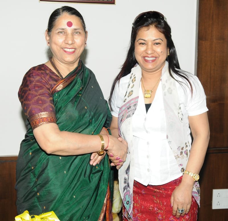 The Minister for Social Welfare, Meghalaya, Ms. Deborah C. Marak…
