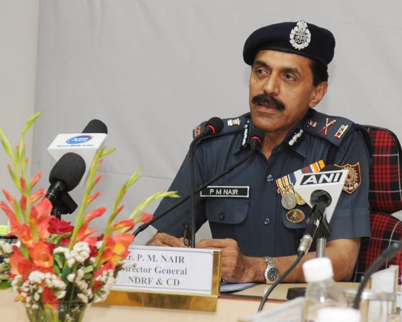 The Director General, National Disaster Relief Force & Civil Defence, Dr. P.M. Nair…