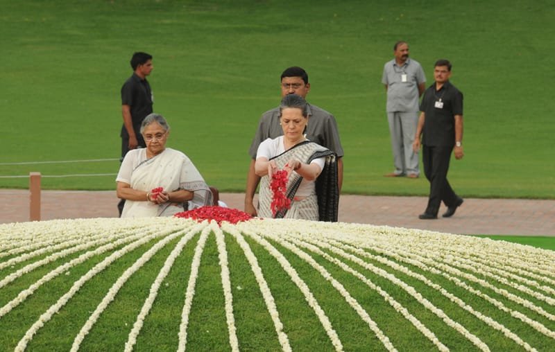 The Chairperson, National Advisory Council, Smt. Sonia Gandhi and the Chief Minister of Delhi…