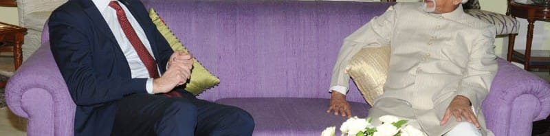 The Ambassador of Republic of Lithuania to India, Mr. Laimonas Tallat-Kelpsa...