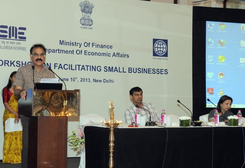 The Secretary, Department of Economic Affairs, Shri Arvind Mayaram delivering…
