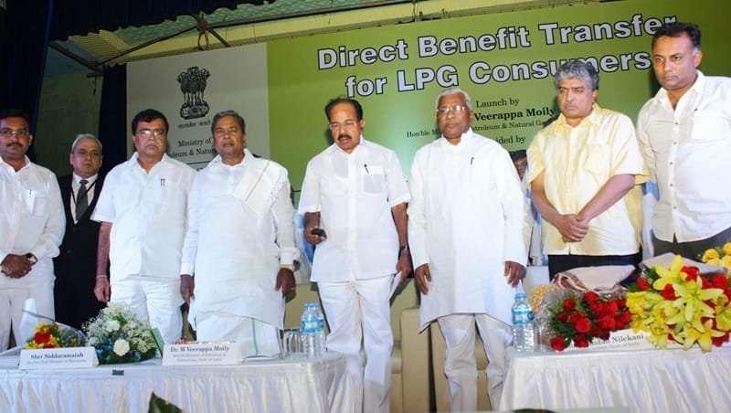 The Union Minister for Petroleum & Natural Gas, Dr. M. Veerappa Moily launching the…