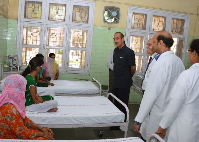 The Union Minister for Health and Family Welfare, Shri Ghulam Nabi Azad…