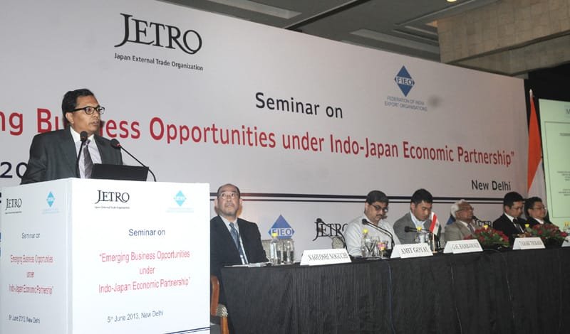 The Vice President, FIEO, Shri Amit Goyal addressing a Seminar on…