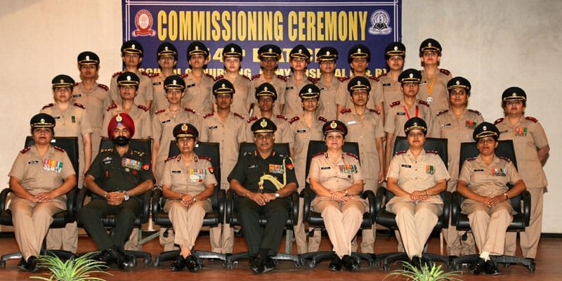 The Commandant, Army Hospital (R&R), Lt. Gen. A.S. Narula in a group photograph with…