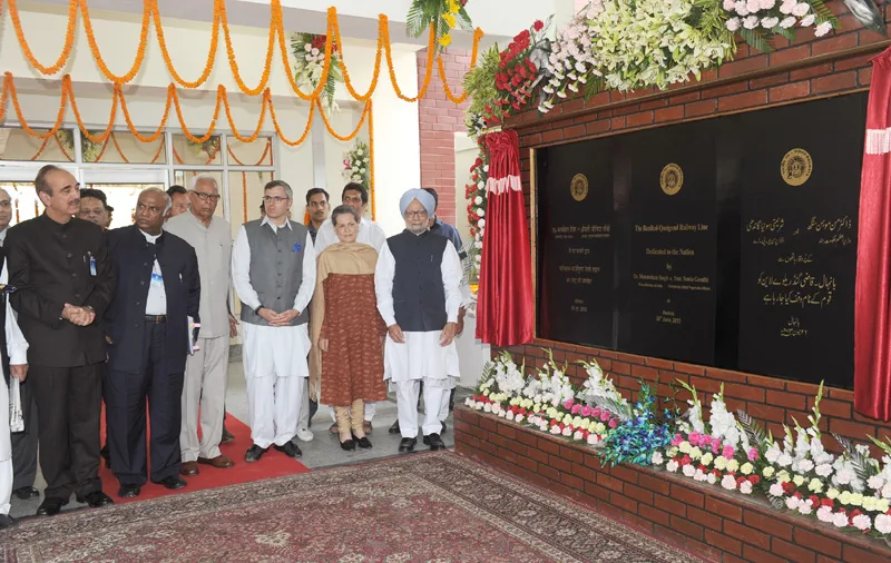 The Prime Minister, Dr. Manmohan Singh dedicated the newly constructed railway line…