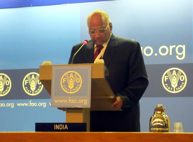 The Union Minister for Agriculture and Food Processing Industries, Shri Sharad Pawar…