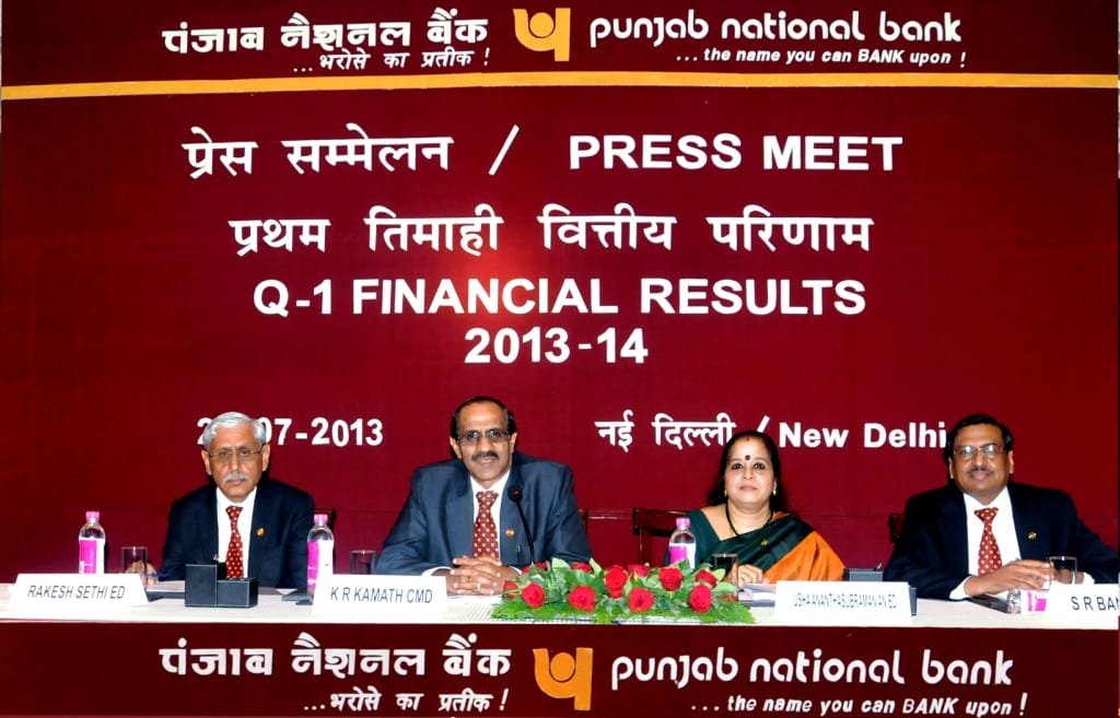 Shri K.R.Kamath, CMD, PNB  alongwith Shri Rakesh Sethi, Smt. Usha…