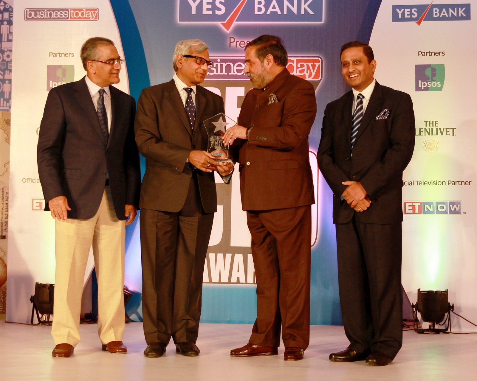 P.K. Bajpai, Director (Finance), BHEL awarded the Best CFO of a PSU (Large Companies)…