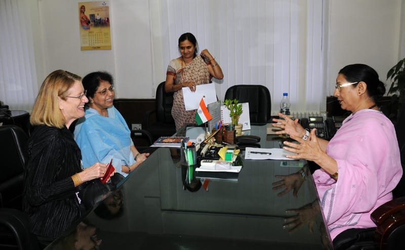 The Representative of UN Women’s Office for India, Ms. Rebecca Reichmann Tavares…