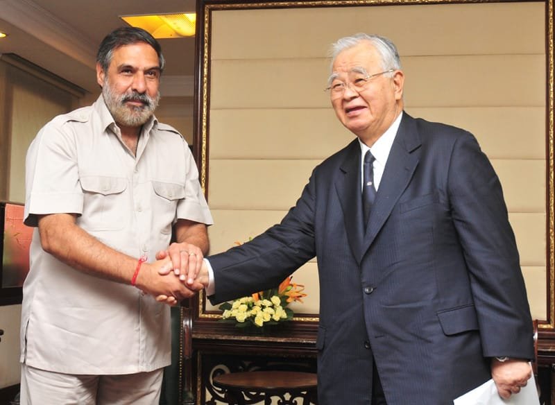 The Chairman of Keidanren, Mr. Hiromasa Yonekura meeting the…