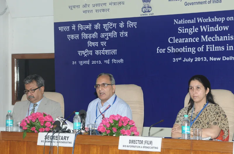 The Secretary, Ministry of Information and Broadcasting, Shri Bimal Julka…