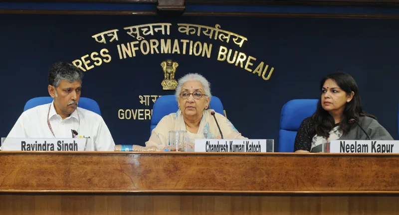 The Union Minister for Culture, Smt. Chandresh Kumari Katoch addressing the…