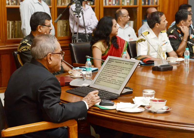 The President, Shri Pranab Mukherjee launched the Digital Photo Library,…