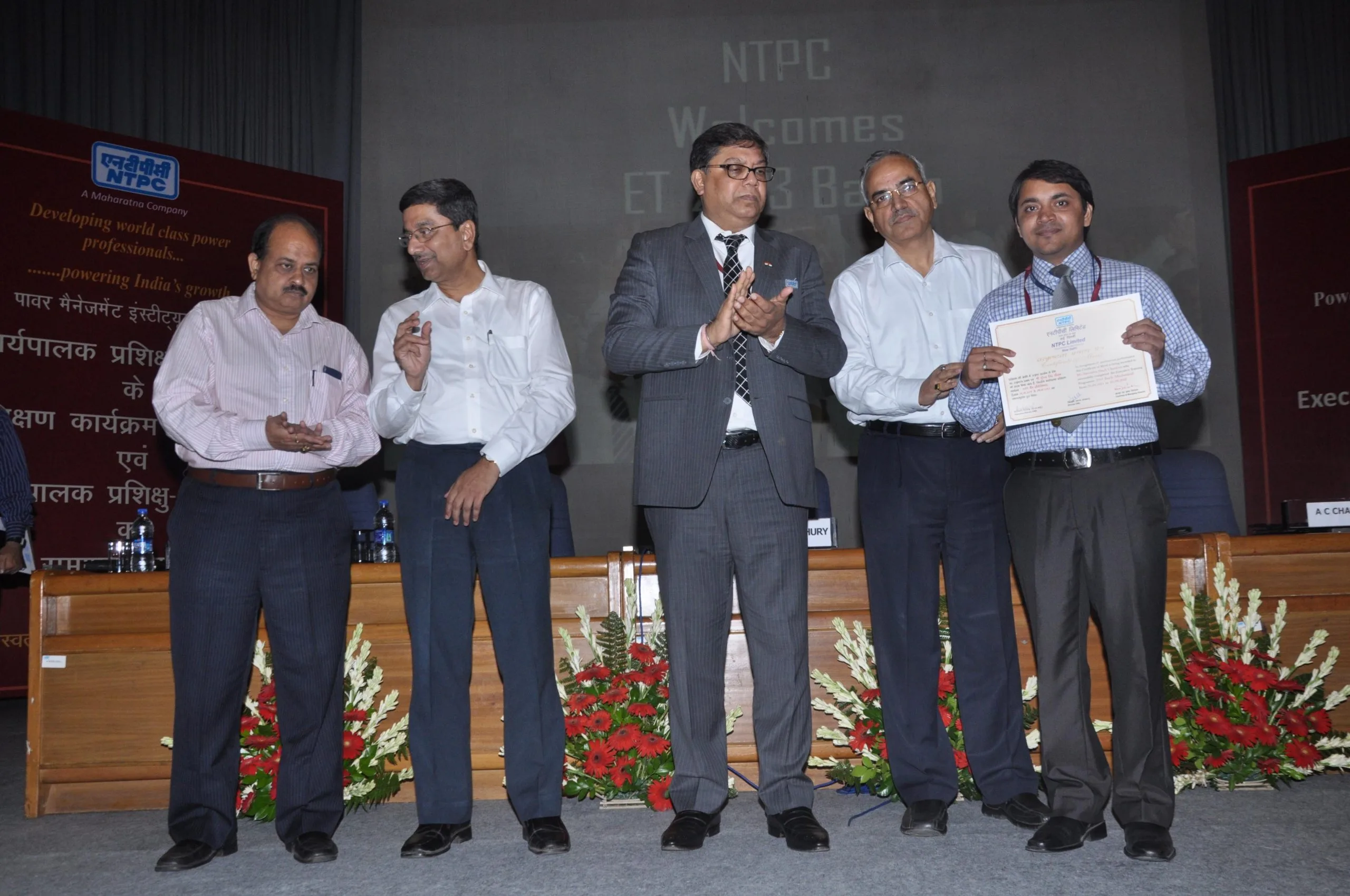 NTPC lives and grows in its Projects and Stations says CMD Dr.Arup Roy Choudhury