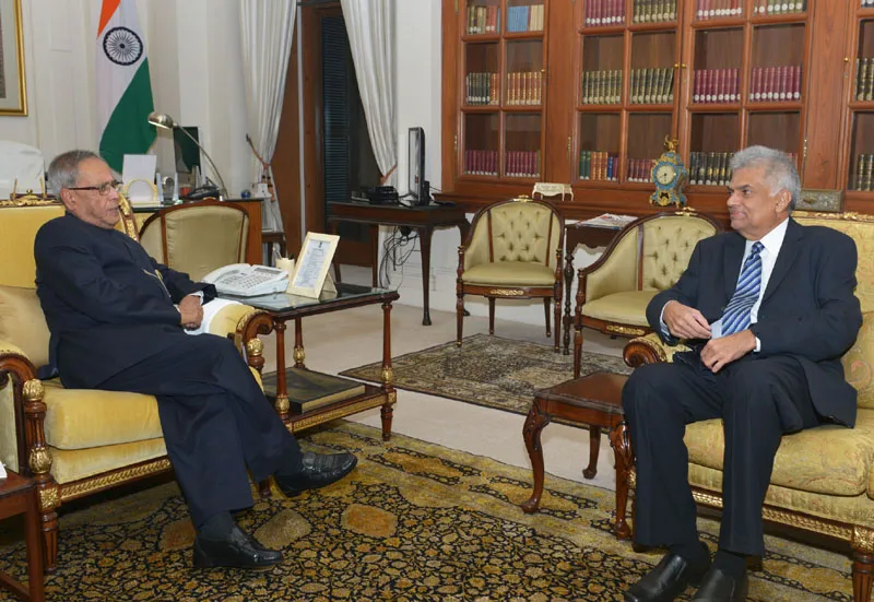 The Leader of Opposition, Sri Lanka, Mr. Ranil Wickremesinghe calling…