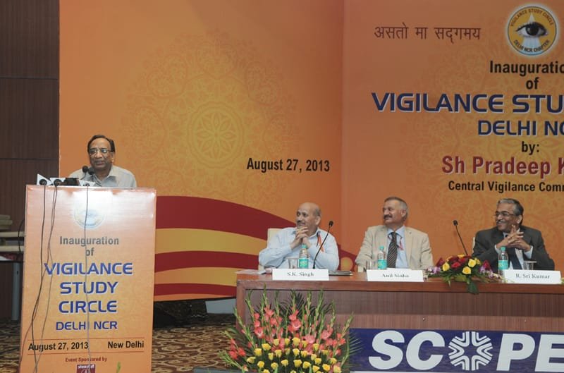The Central Vigilance Commissioner, Shri Pradeep Kumar addressing at…