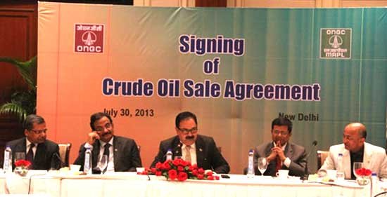 ONGC inks its first Crude Oil Sales Agreement (COSA) with subsidiary Mangalore Ref...