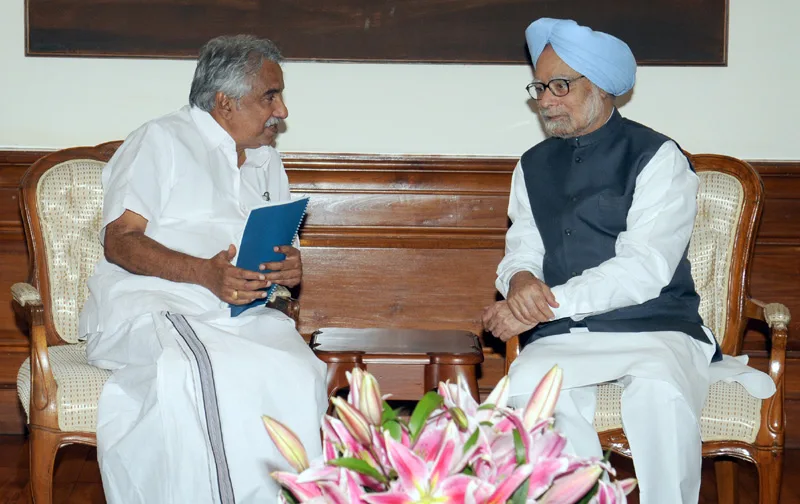 The Chief Minister of Kerala, Shri Oommen Chandy meeting the Prime Minister,…