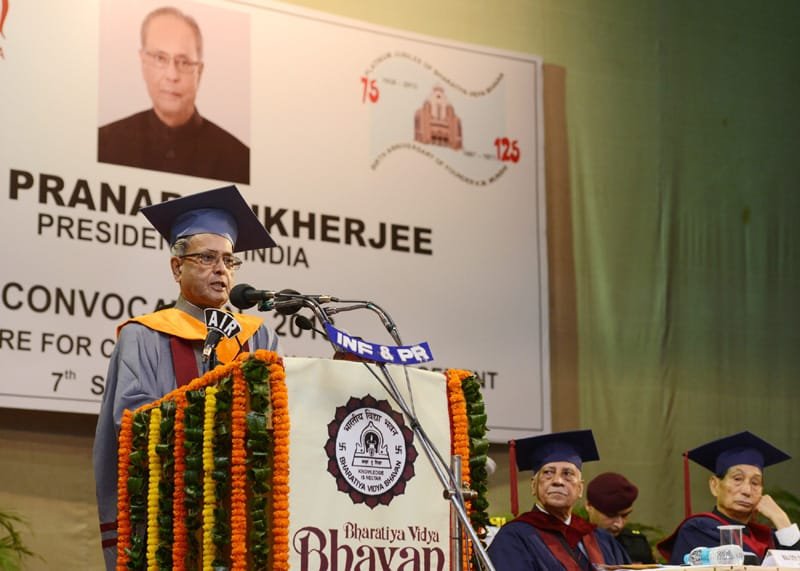 The President, Shri Pranab Mukherjee addressing at the Annual Convocation of…