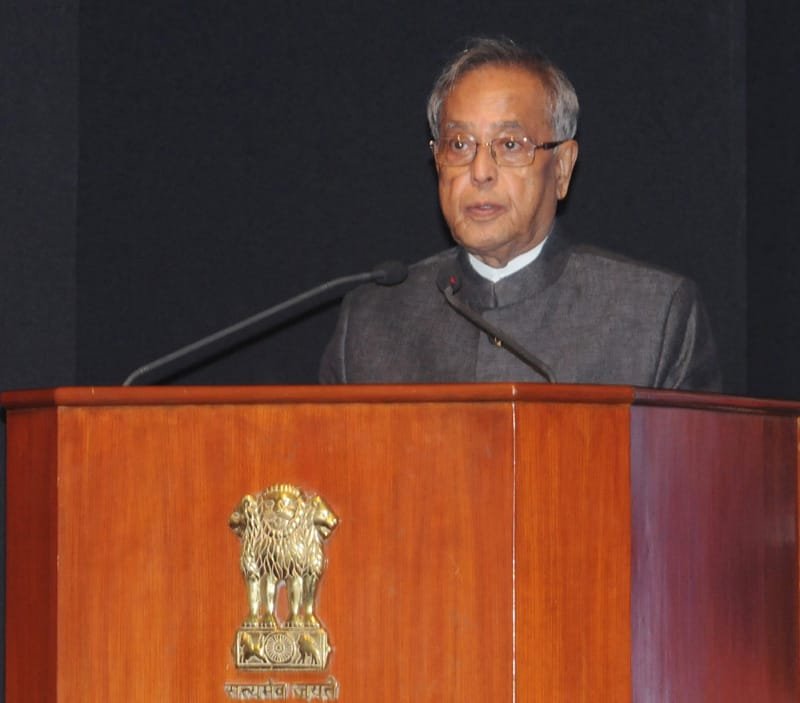 The President, Shri Pranab Mukherjee addressing the 31st Meeting of Ministers of...
