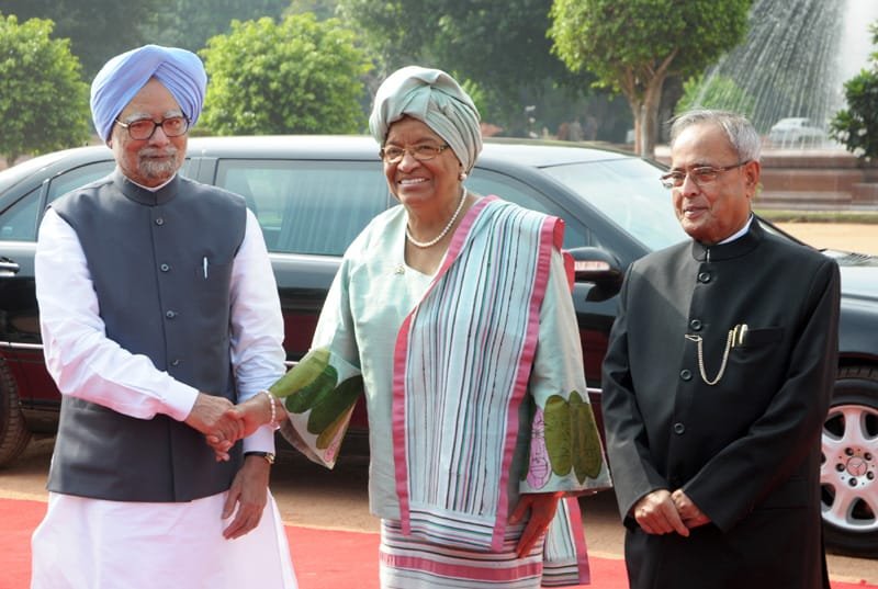 The President, Shri Pranab Mukherjee and the Prime Minister, Dr. Manmohan Singh…