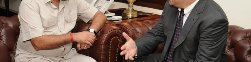 The Executive Vice President, Devices & Services, Nokia, Mr. Stephen Elop meeting...