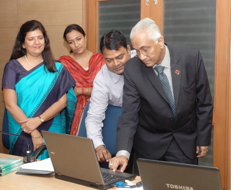 The President, Council of the ICSI, Shri S.N. Ananthasubramanian launching the set of 15…