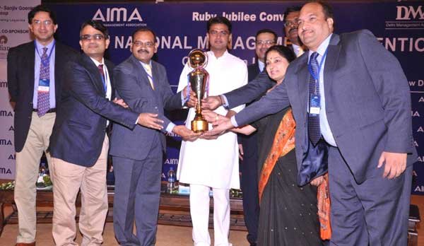 POWERGRID CONFERRED FIRST RUNNER UP BY AIMA IN NATIONAL…