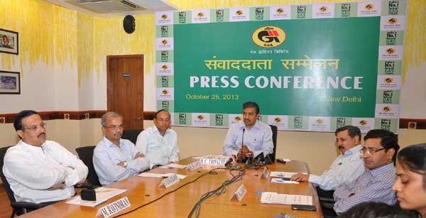 GAIL REGISTERS 23% HIKE IN TURNOVER IN ITS 2ND QUARTER FOR FY 2013-14