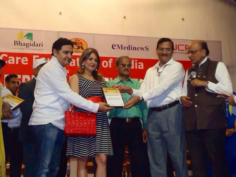 Eminent Celebrities Makeover Expert Meenakshi Sud Dutt awarded National Excellence Award..