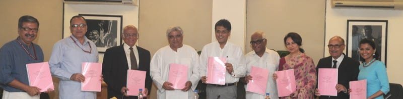 Justice Shri Mukul Mudgal presented the report on issues related to certification under...