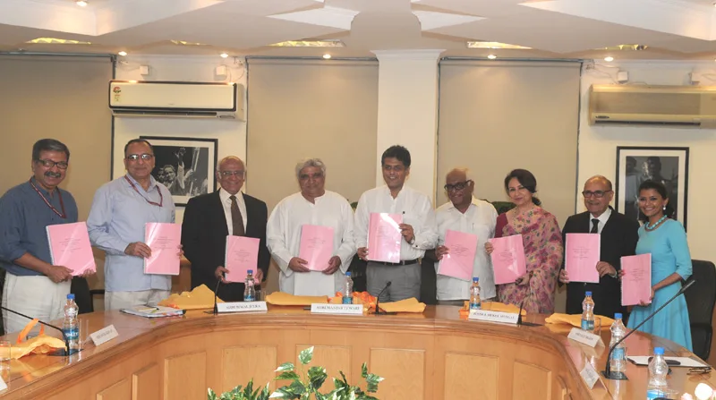 Justice Shri Mukul Mudgal presented the report on issues related to certification under…