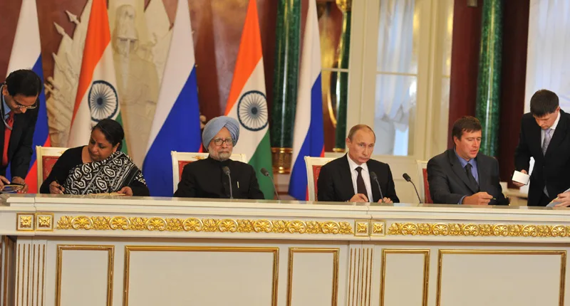 The Foreign Secretary, Smt. Sujatha Singh and the Russian Minister of Justice,…