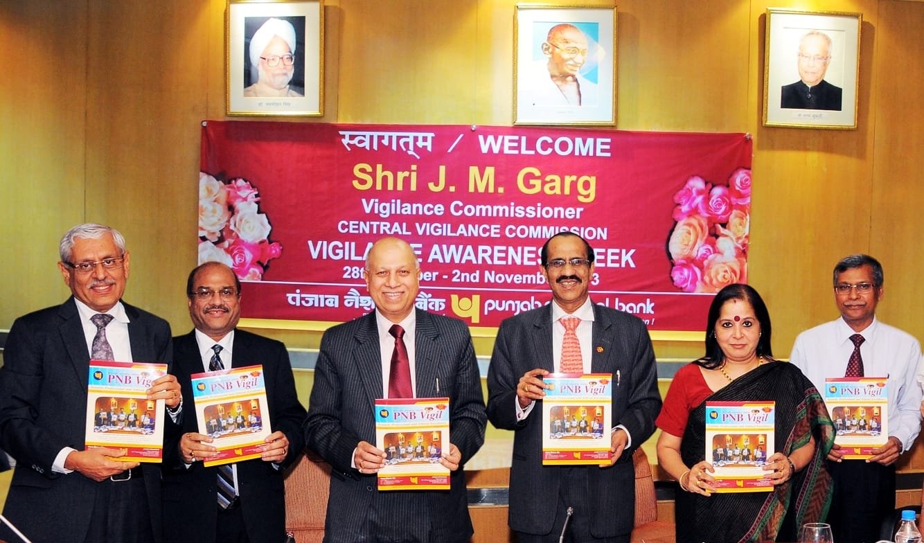 VIGILANCE AWARENESS WEEK  OBSERVANCE COMMENCES IN PNB