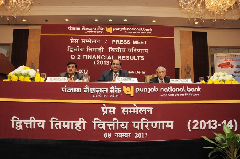 Shri K.R.Kamath, CMD, PNB  alongwith Shri Rakesh Sethi and  Shri Gauri Shankar…