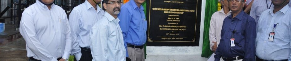 NTPC UNVEILS 100TR AIR CONDITIONING PILOT PLANT AT RAMAGUNDAM USING WASTE HEAT FROM FLUE GAS