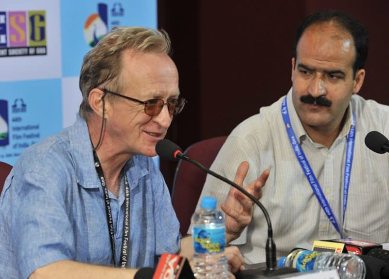 Director Andrew wordsdale briefing the Media on ‘Foreign Cinema’ at the 44th India…