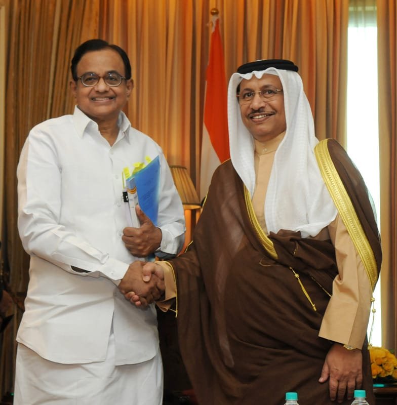 The Union Finance Minister, Shri P. Chidambaram meeting the Prime Minister of…
