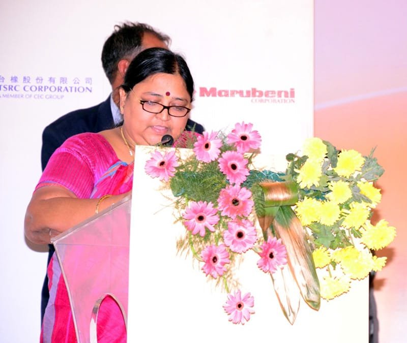 The Minister of State for Petroleum & Natural Gas and Textiles, Smt. Panabaka Lakshmi…