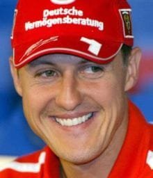 MICHAEL SCHUMACHER CRITICAL FOLLOWING A SKIING ACCIDENT