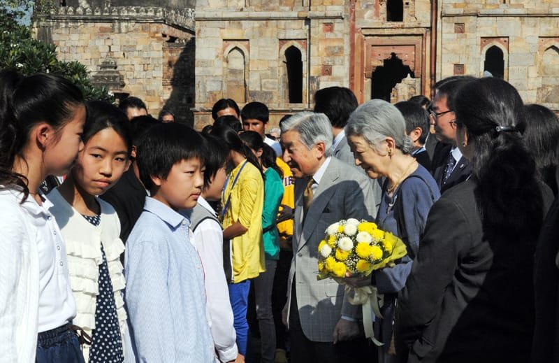 The Emperor of Japan, His Majesty Akihito and the Empress of Japan, Her Majesty Michiko…