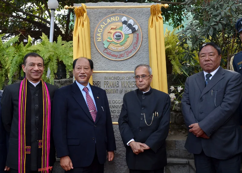 The President, Shri Pranab Mukherjee inaugurated the Nagaland State’s Golden Jubilee…