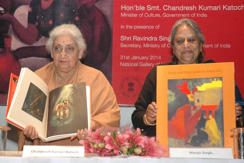 The Union Minister for Culture, Smt. Chandresh Kumari Katoch releasing a…