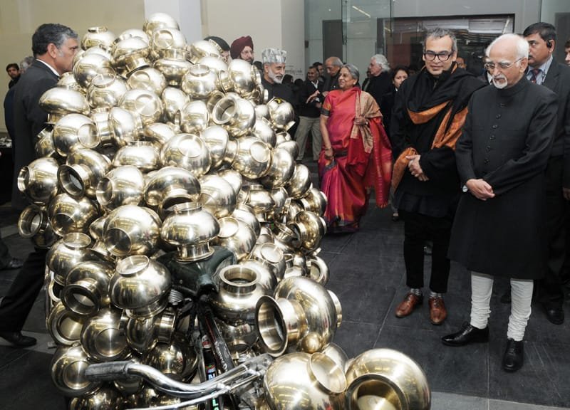 The Vice President, Shri Mohd. Hamid Ansari visits after inaugurating the...