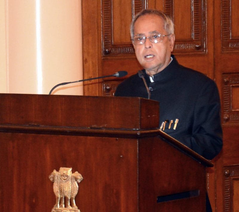 The President, Shri Pranab Mukherjee speaking at a function organised by…