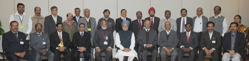 A delegation led by the ISRO Chairman, Dr. K. Radhakrishnan with the...
