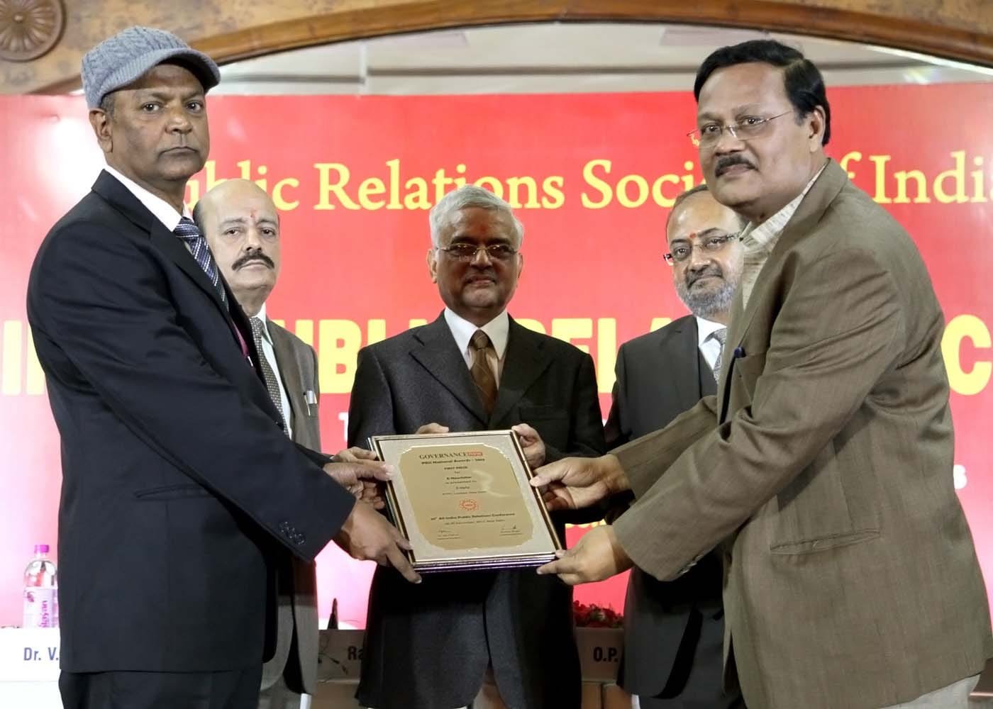 NTPC CORP. COMM. DEPT. PUBLICATIONS AWARDED AT 35TH ALL INDIA PUBLIC RELATION CONFERENCE