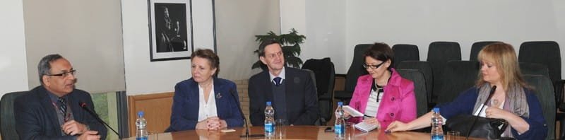A delegation led by the Secretary, Ministry of Culture and National Heritage of...
