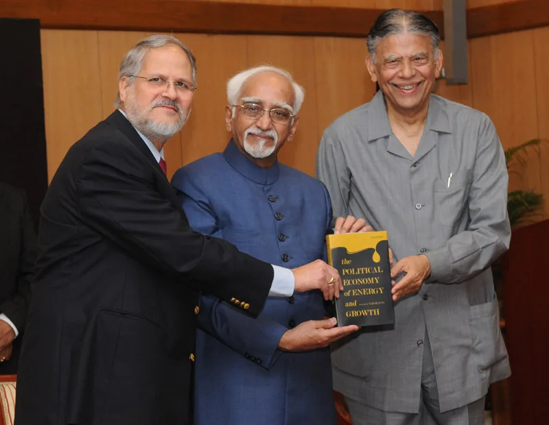 The Vice President, Shri Mohd. Hamid Ansari releasing a book entitled…